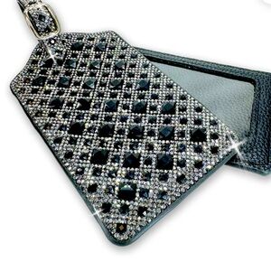 DESIGNER-CRYSTAL LUGGAGE TAG